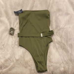 Abercrombie & Fitch Olive Green One piece